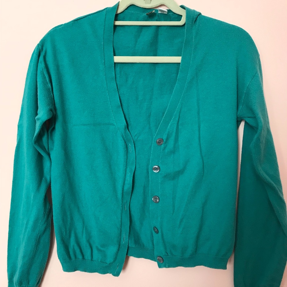 Bp green cardigan